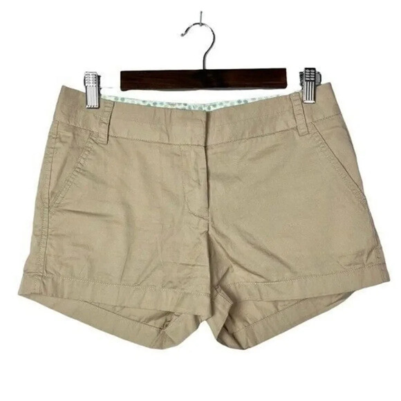 J. Crew Broken In Khaki Chino Shorts 2 - Picture 2 of 4